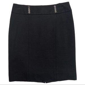 White House Black Market Black Pencil Skirt